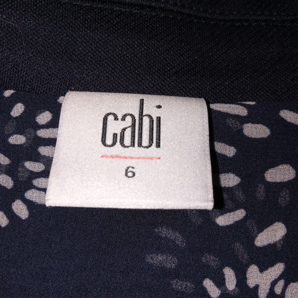 Cabi Navy Double Breasted Nautical Blazer 6 - Picture 12 of 12